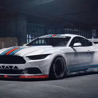 Wide body Mustangs wallpaper