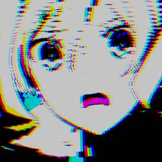 HD anime PC pastel colour wallpaper