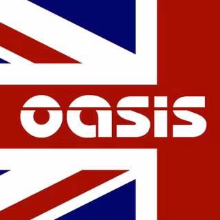 Oasis logo wallpaper