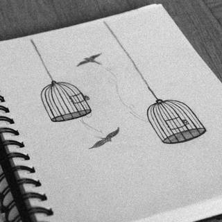 Easy pencil sketch wallpaper