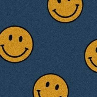 Aesthetic Smiley faces wallpaper