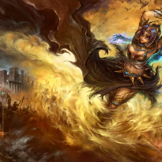 Egyptian women wallpaper