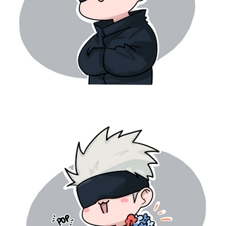 Chibi Gojo wallpaper