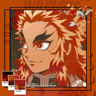 Rengoku aesthetic wallpaper