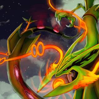 Rayquaza Pokémon wallpaper