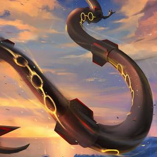 Rayquaza Pokémon wallpaper