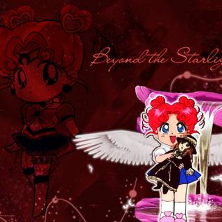 Sailor Moon Sailor Stars Sailor Chibi Chibi Moon wallpaper