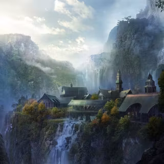 Lord of The Rings logo wallpaper