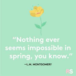 Positive spring quotes wallpaper