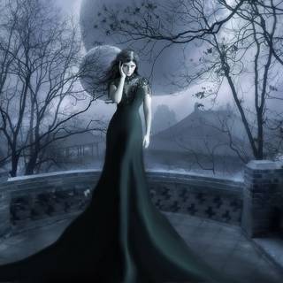 Dark vampire wallpaper