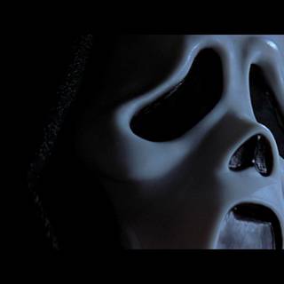 Blurry Ghostface Scream wallpaper