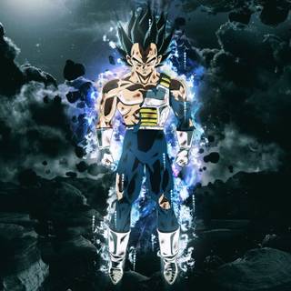 Vegeta dark wallpaper