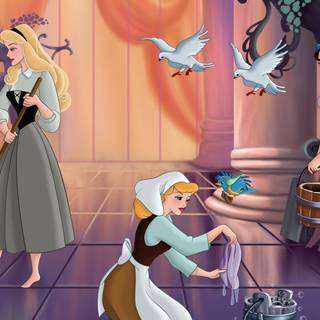 Cinderella 1950 wallpaper