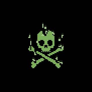Simple skull wallpaper