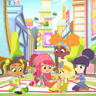 Shimmer and Shine Dream Dollhouse wallpaper