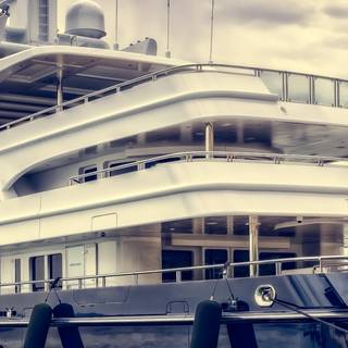 Mega yacht wallpaper