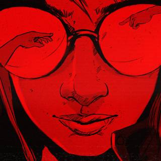 Aesthetic glasses wallpaper