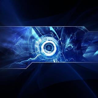Dark blue digital wallpaper