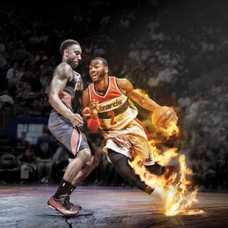 Stephen Curry and Kyrie Irving wallpaper