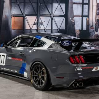 Mustang race wallpaper