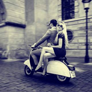 Vespa Scooter wallpaper