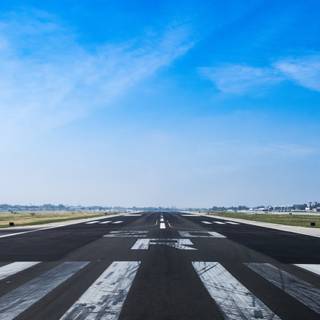 Airport runway wallpaper