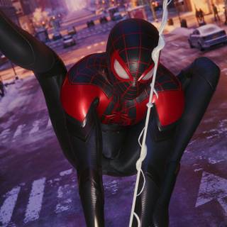 Spiderman drip wallpaper