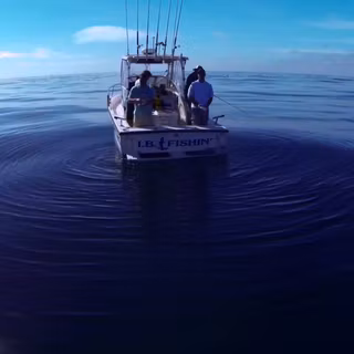 Deep sea fishing wallpaper