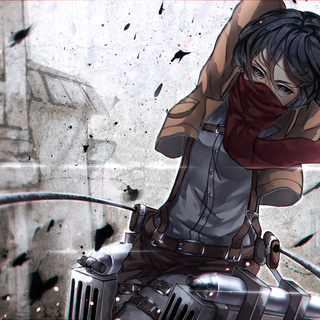 Mikasa Ackerman season 4 wallpaper