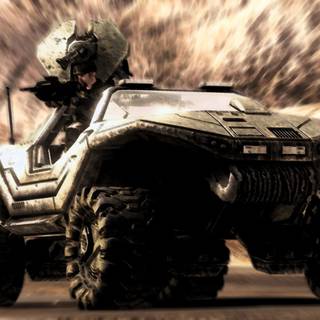 Halo Warthog wallpaper