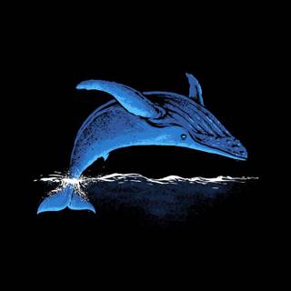 Black blue amoled wallpaper