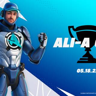 Ali-A Fortnite wallpaper