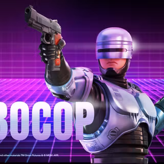 Robocop Fortnite wallpaper