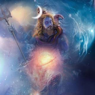 Cosmic Shiva wallpaper