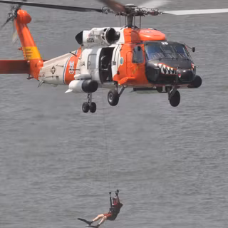 Coast guard rescue swimmer wallpaper