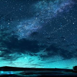 Black sky desktop wallpaper