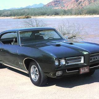 Pontiac GTO Judge Midnight Blue wallpaper