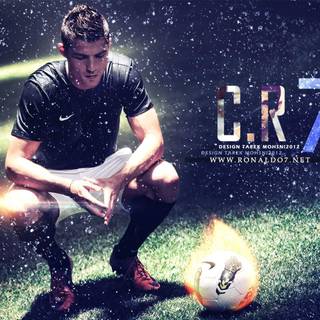 CR7 cleats wallpaper