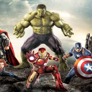 Avengers kids wallpaper