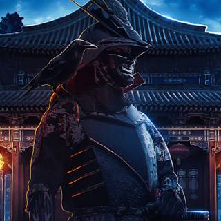 Samurai iPhone 4k wallpaper