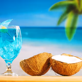 Summer drinking wallpaper