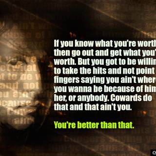 Rocky quotes wallpaper