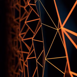 Orange and black mobile wallpaper