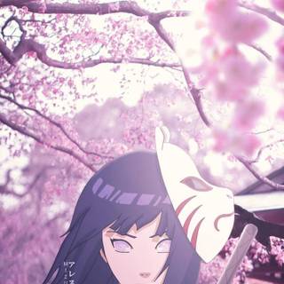 Hinata Hyuga iPhone wallpaper