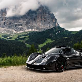 Cars passing wallpaper