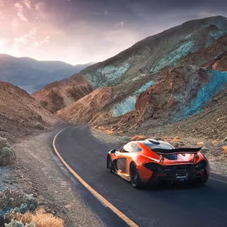 Cars passing wallpaper