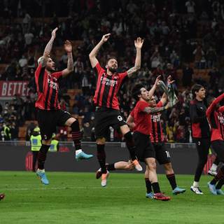 AC Milan Serie A Champions 2022 wallpaper