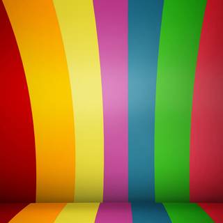 Rainbow lines wallpaper