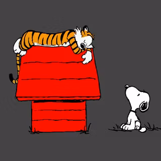 Snoopy computer dark wallpaper