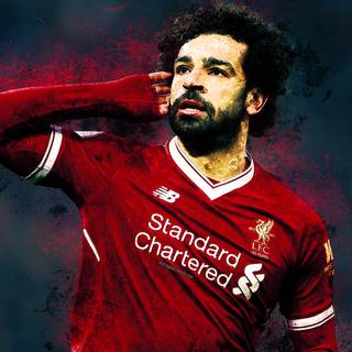 Mo Salah 4k 2022 wallpaper